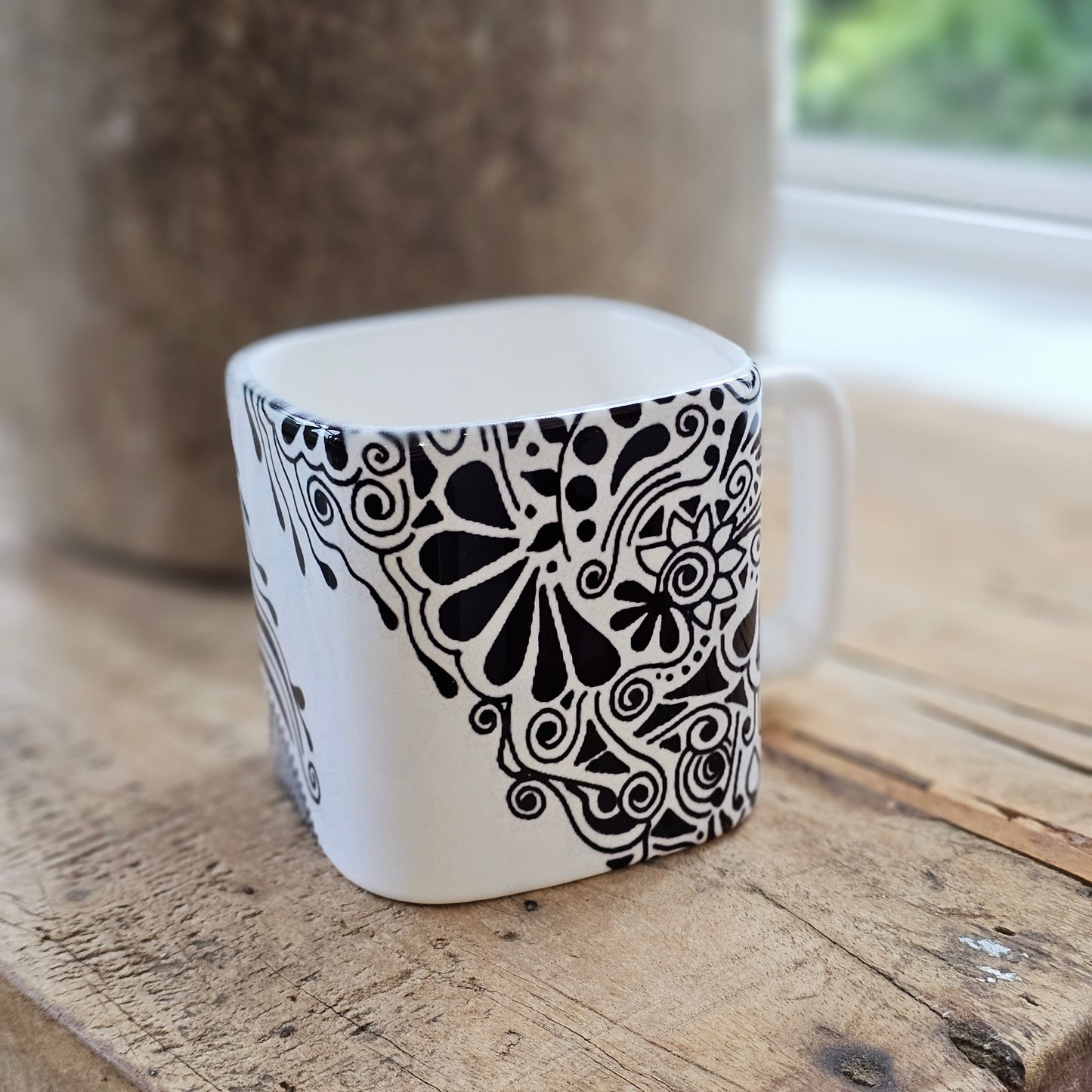 The Original Doodleware Square Mug