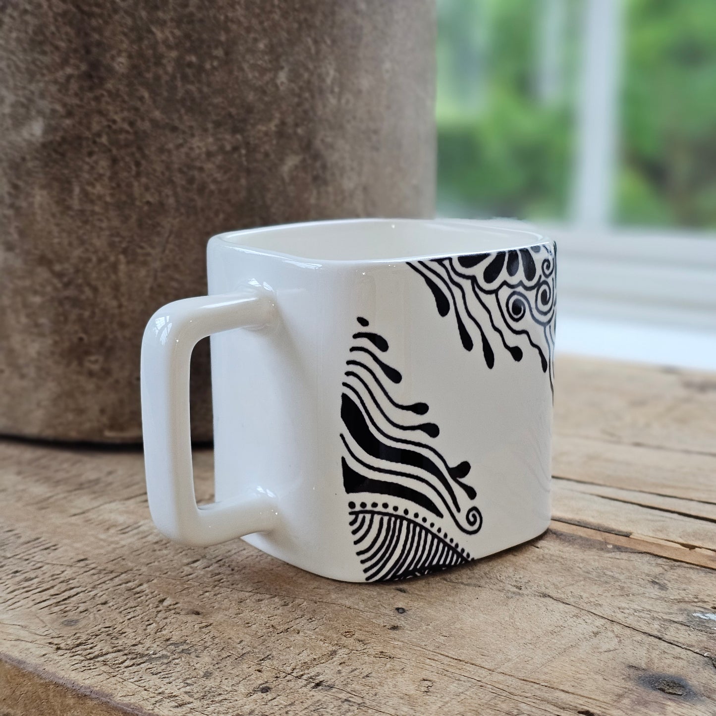 The Original Doodleware Square Mug