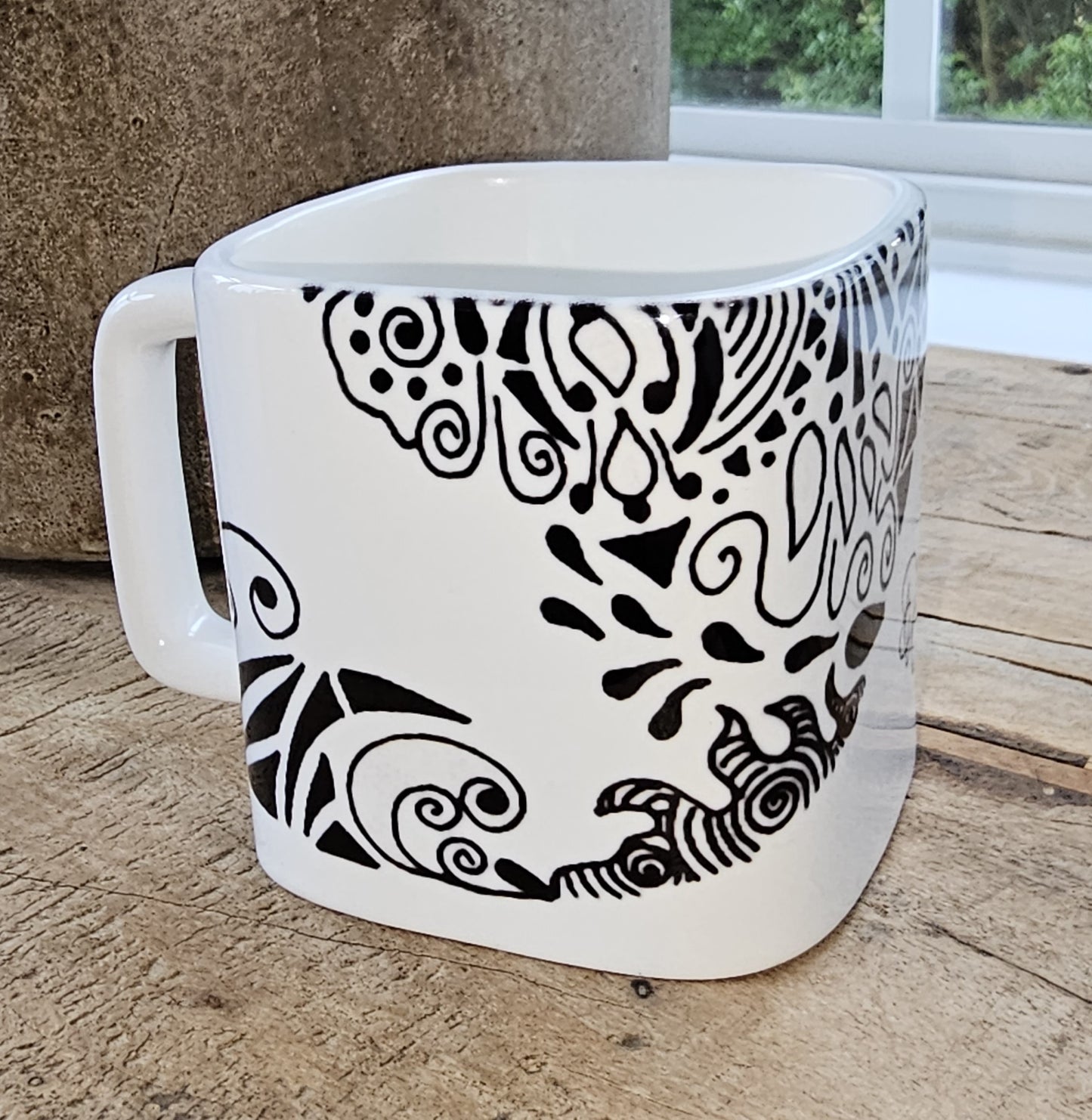 The Original Doodleware Square Mug