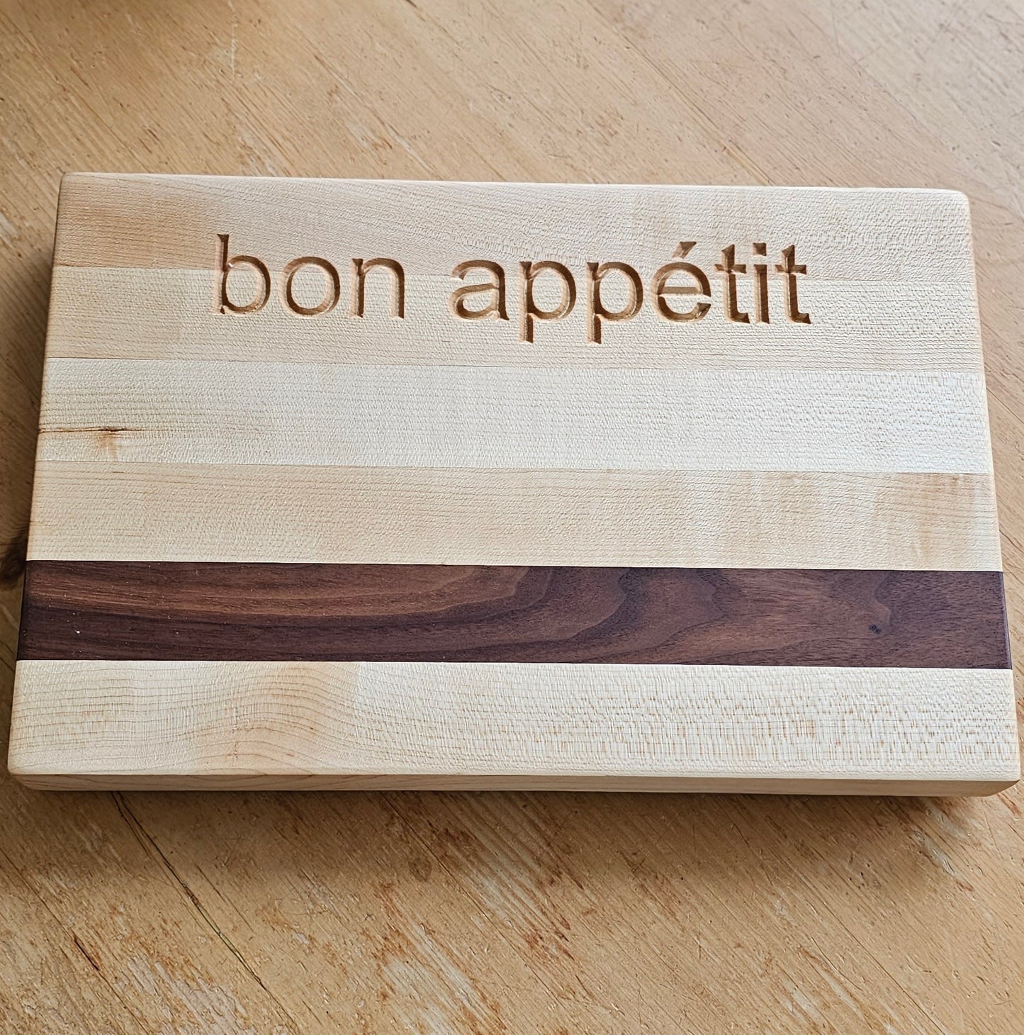 Doodleware Cutting Boards - Bon Appetit in French (Français)