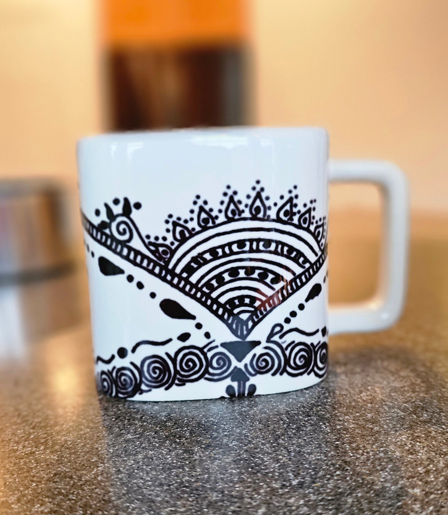 Doodle Design Mug Puzzle - Hills Are Alive