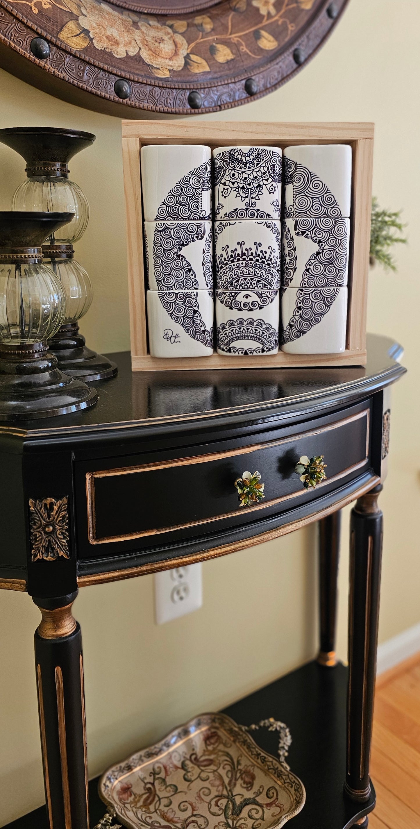 Doodle Design Mug Puzzle - Hamsa 22