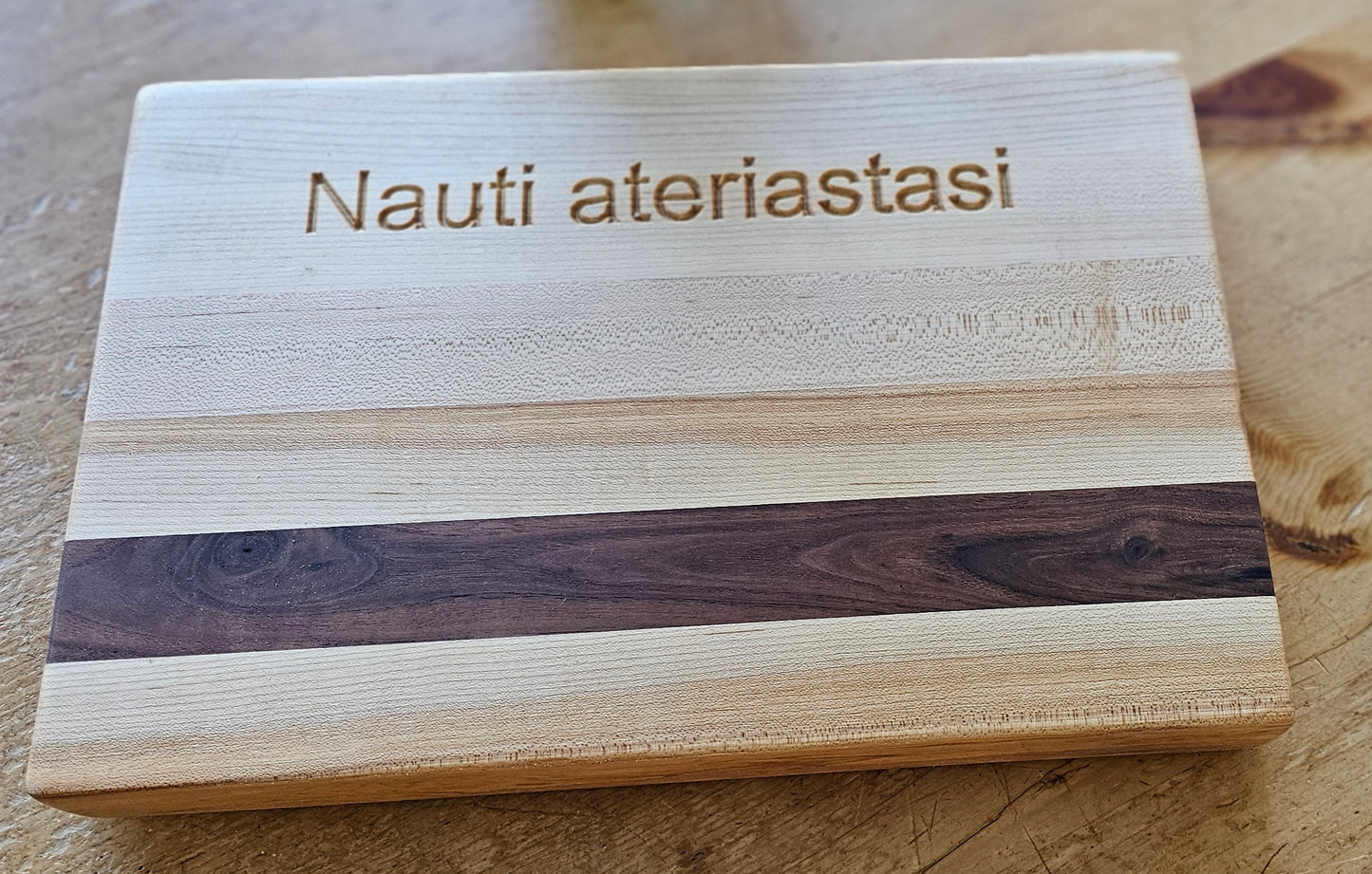 Doodleware Cutting Boards - Bon Appetit in Finnish (suomi)