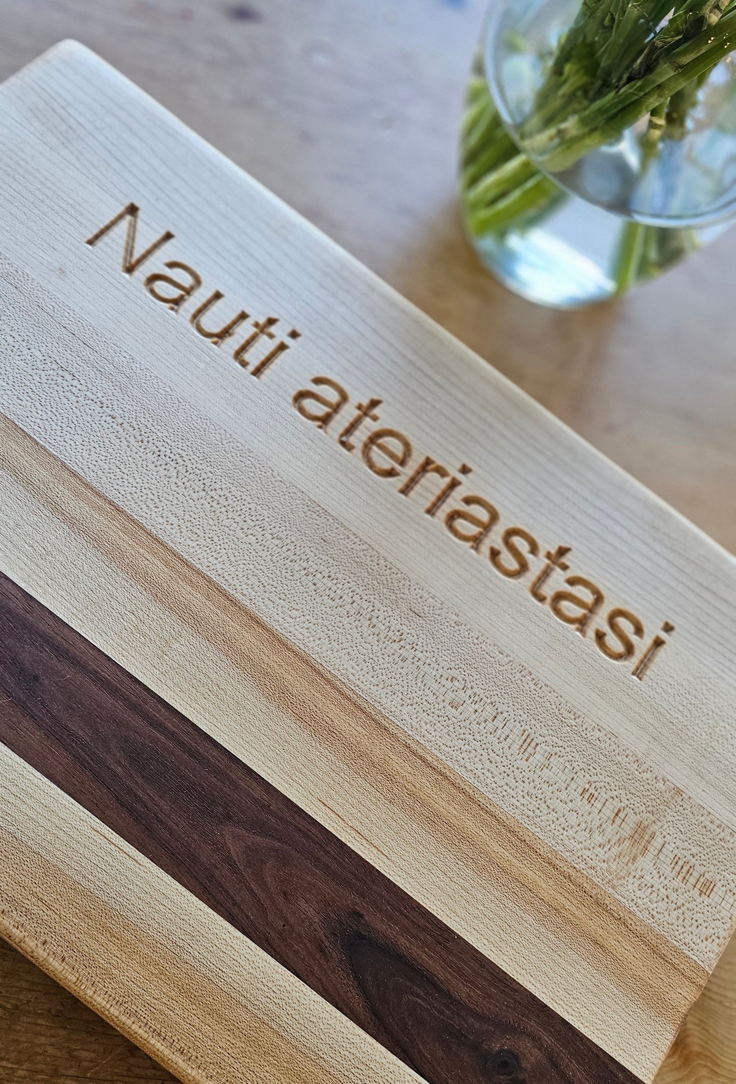 Doodleware Cutting Boards - Bon Appetit in Finnish (suomi)
