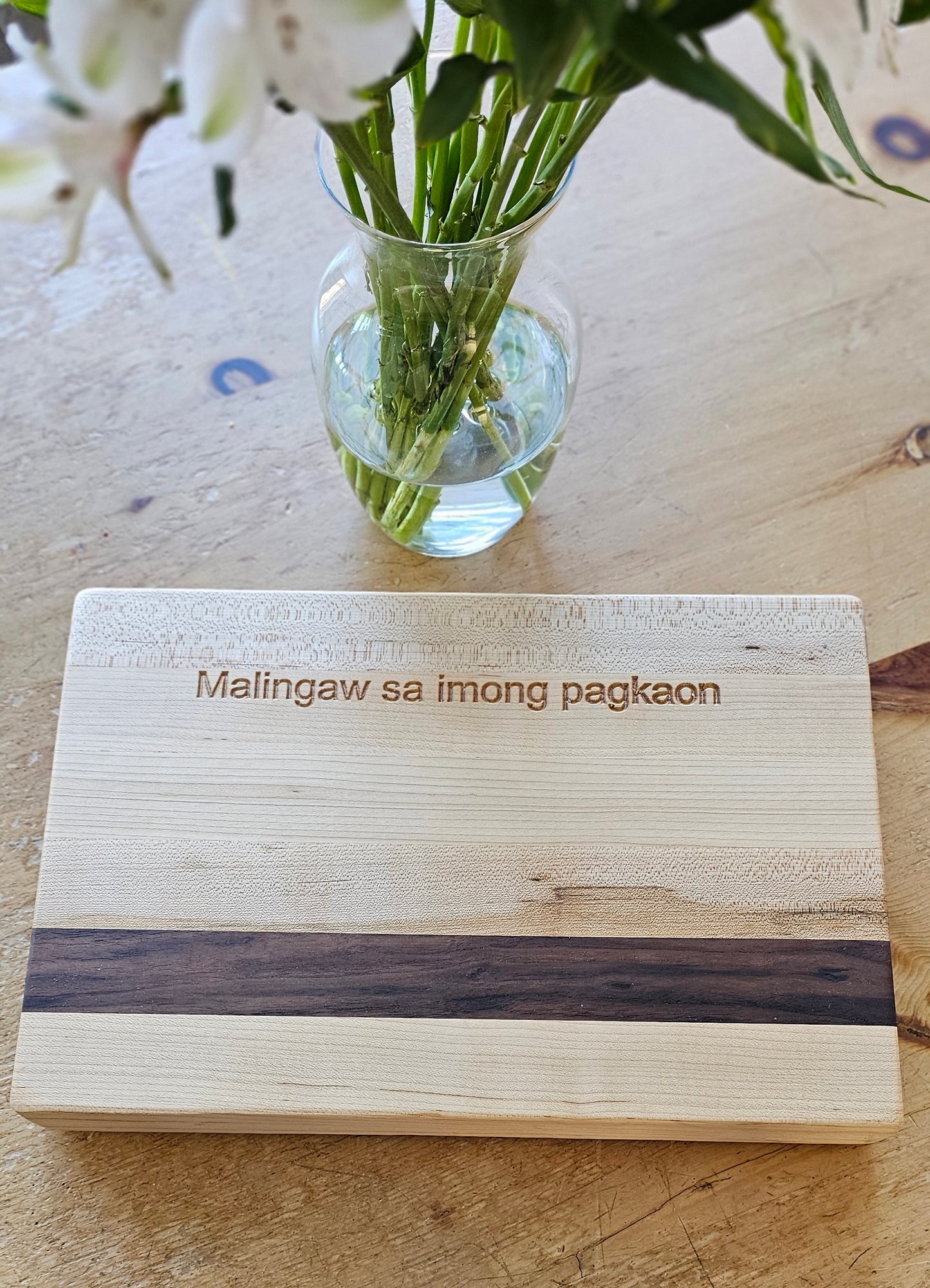 Doodleware Cutting Boards - Bon Appetit in Filipino (Pilipino)