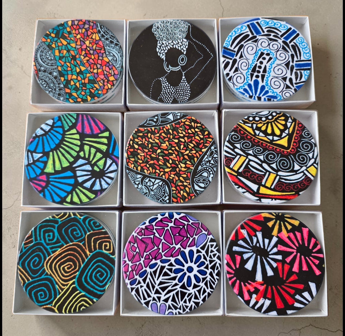 Matching Ceramic Coasters