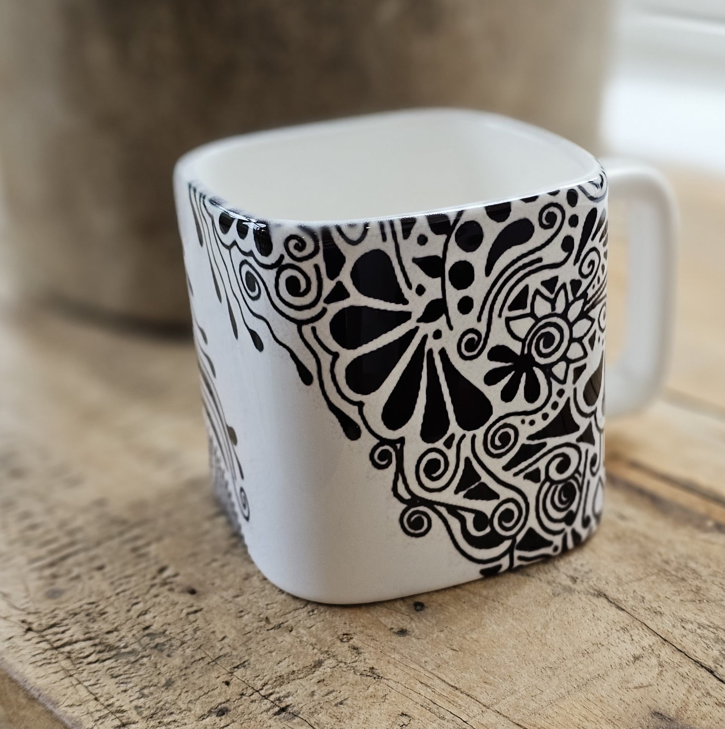 The Original Doodleware Square Mug