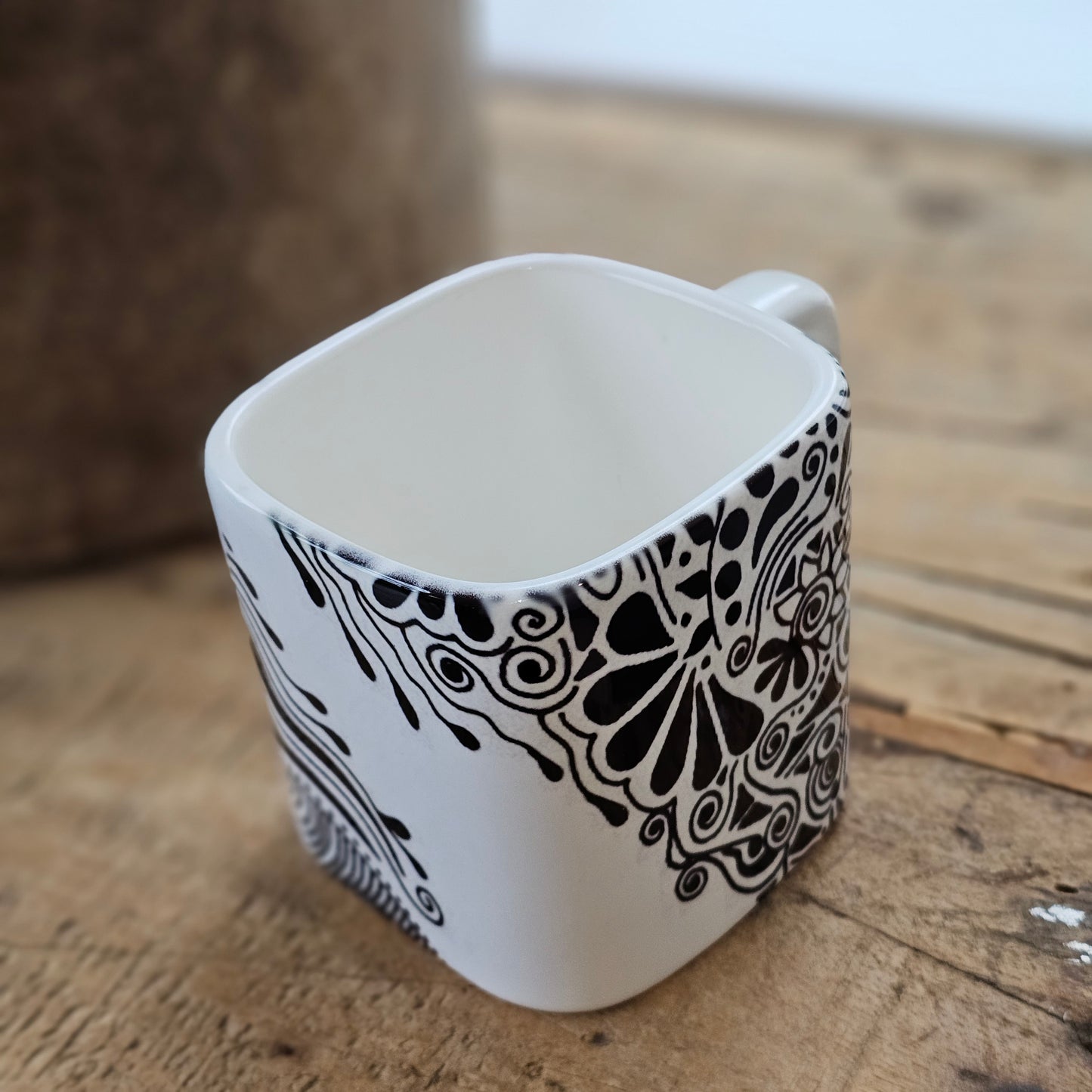 The Original Doodleware Square Mug