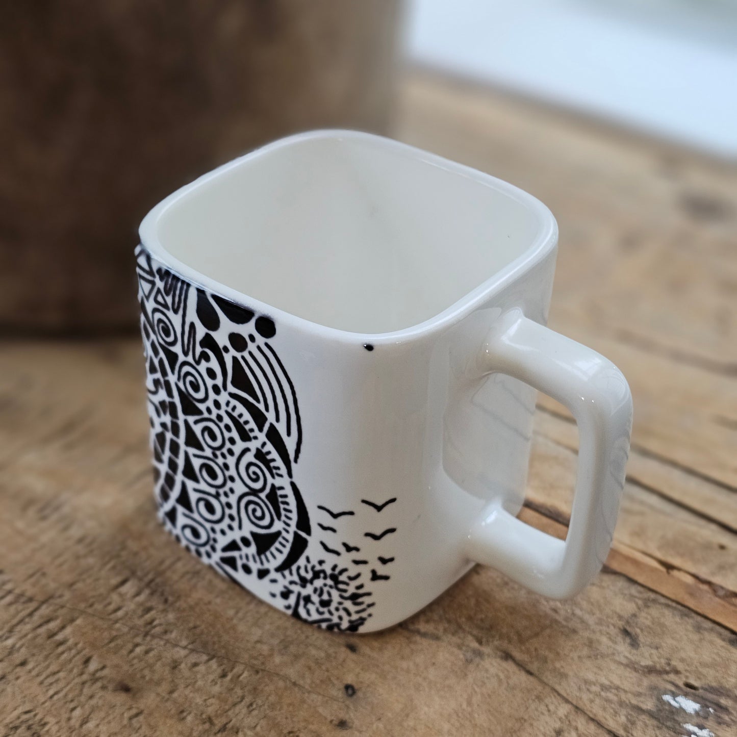 The Original Doodleware Square Mug