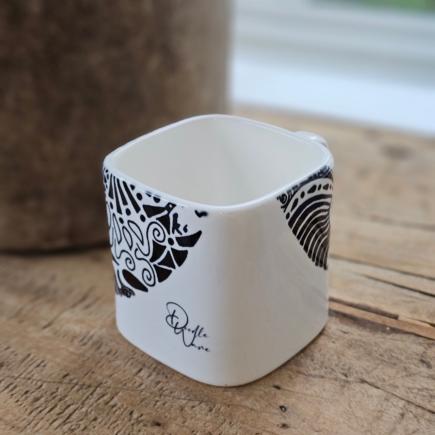 The Original Doodleware Square Mug