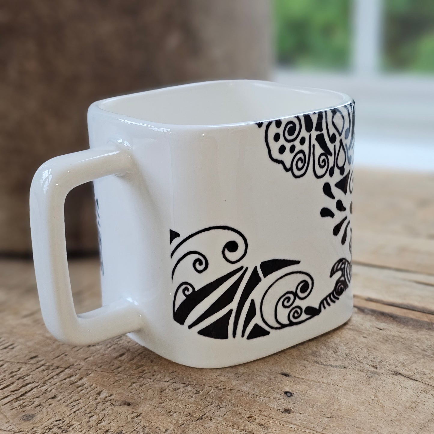 The Original Doodleware Square Mug