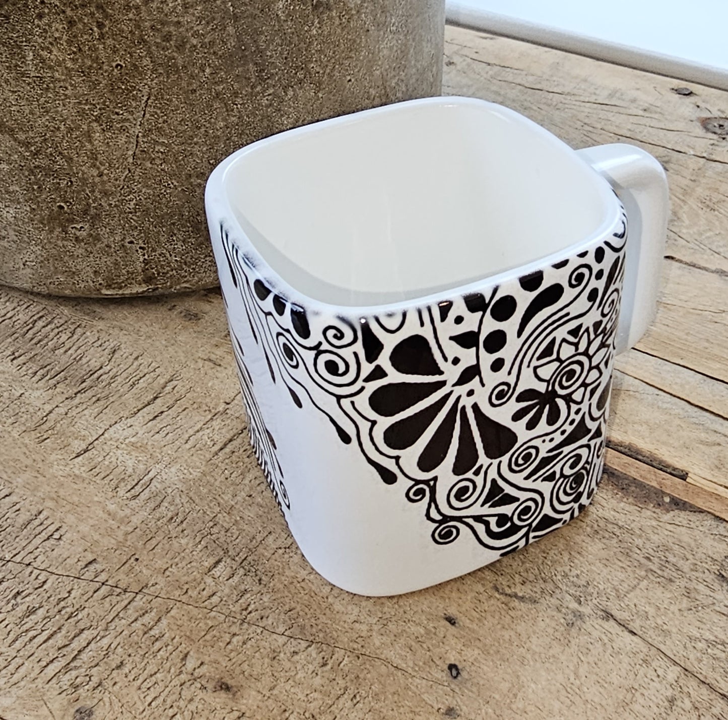 The Original Doodleware Square Mug