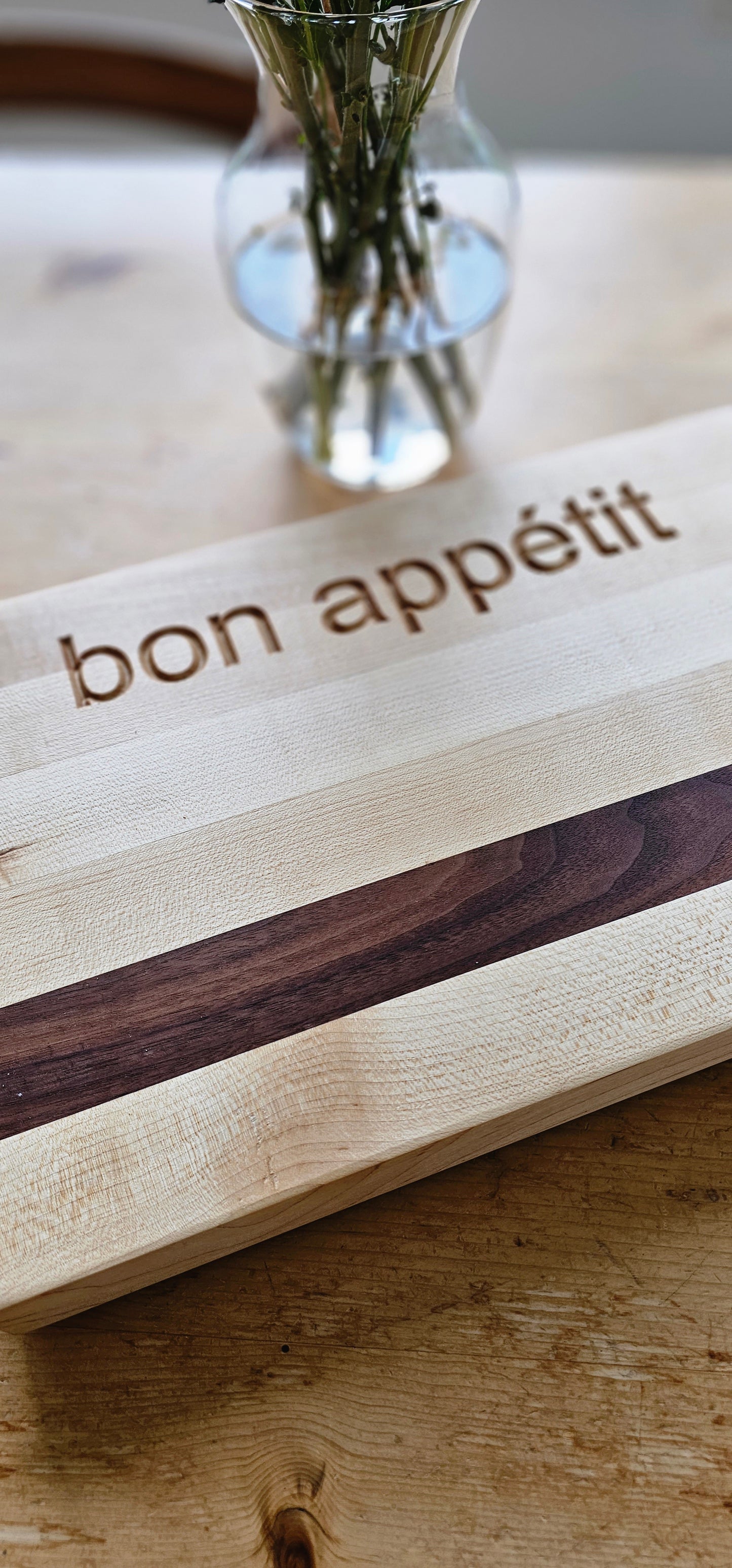 Doodleware Cutting Boards - Bon Appetit in French (Français)