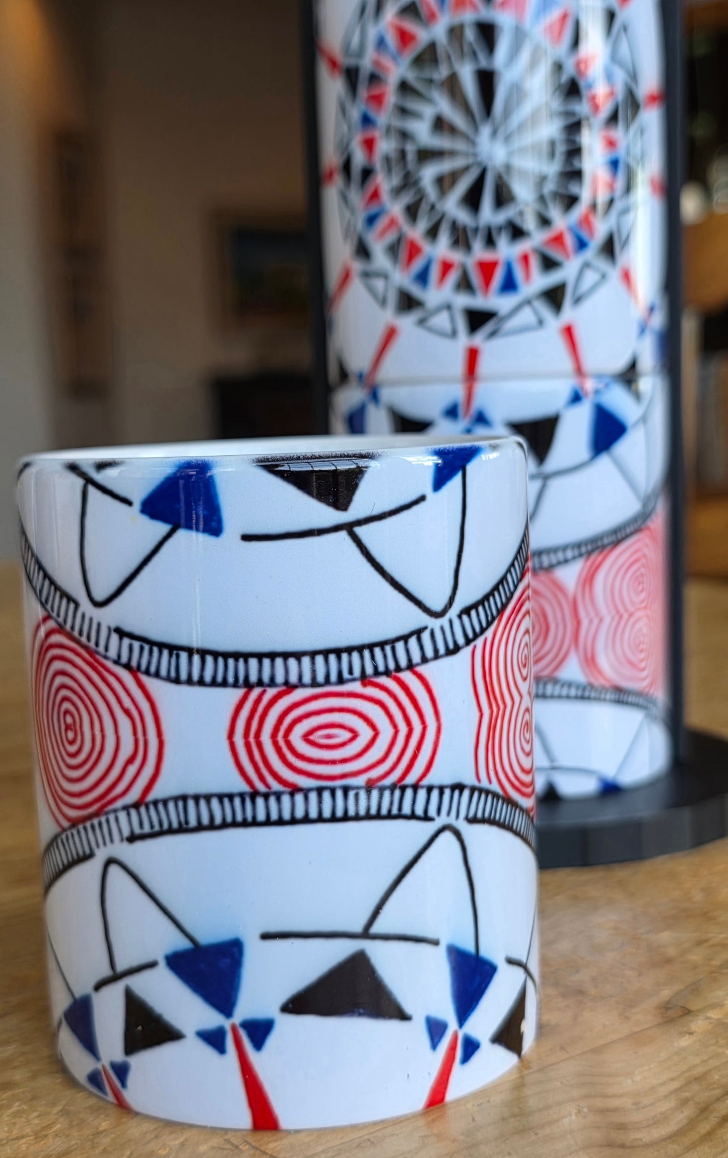 Doodleware - 3 Mug Art (Red, White & Blue)