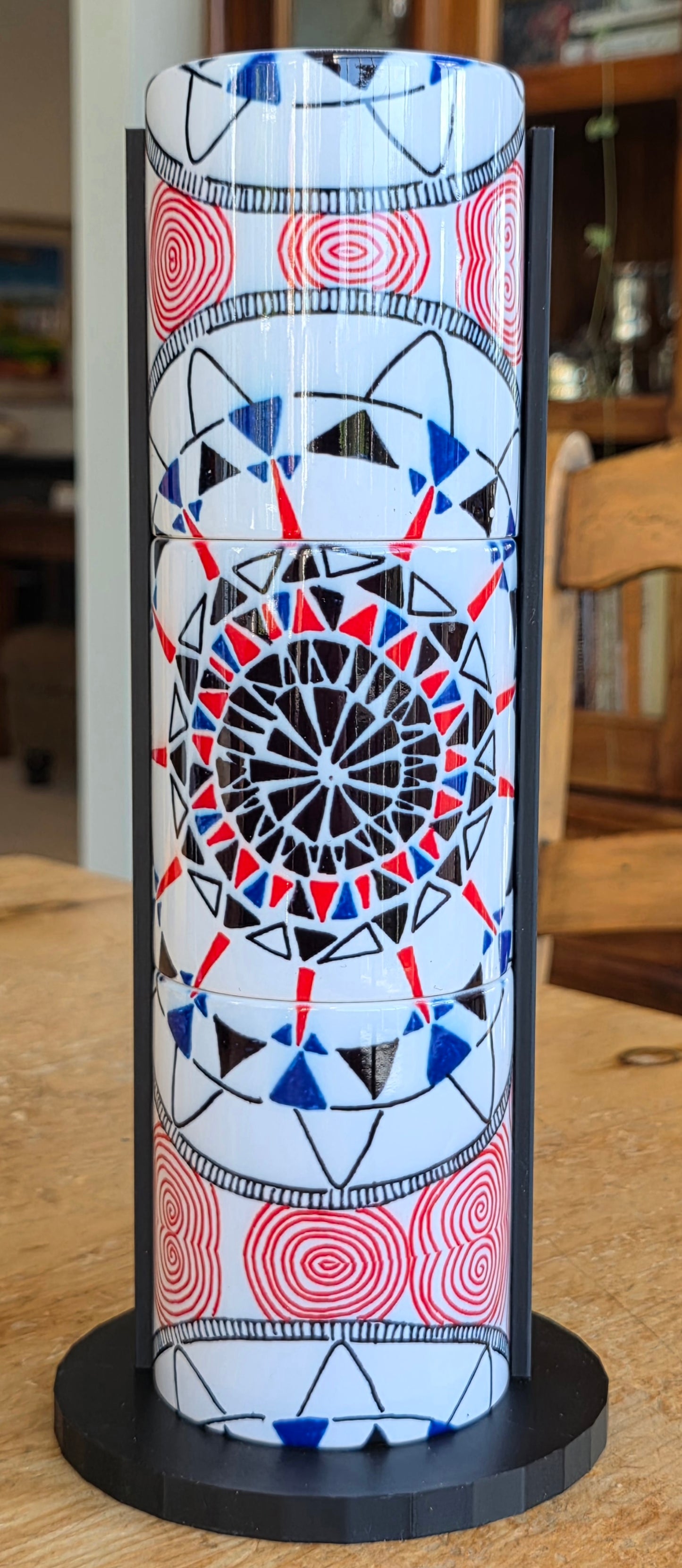 Doodleware - 3 Mug Art (Red, White & Blue)