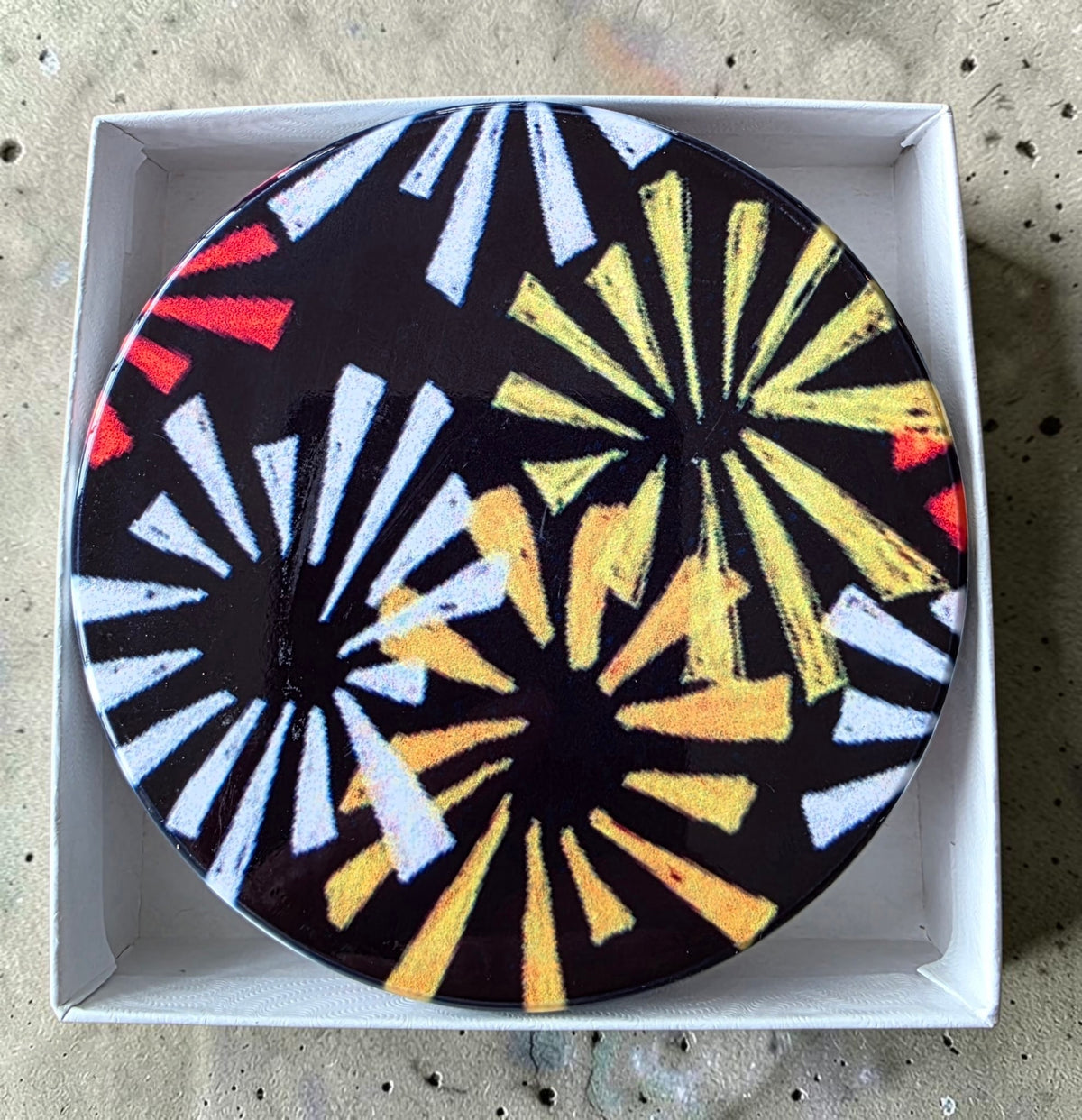 3 Coaster Set - Fireworks