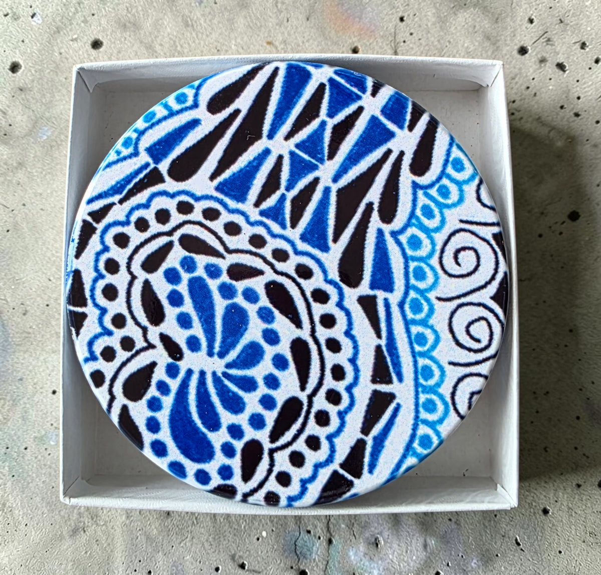 3 Coaster Set - The Blues